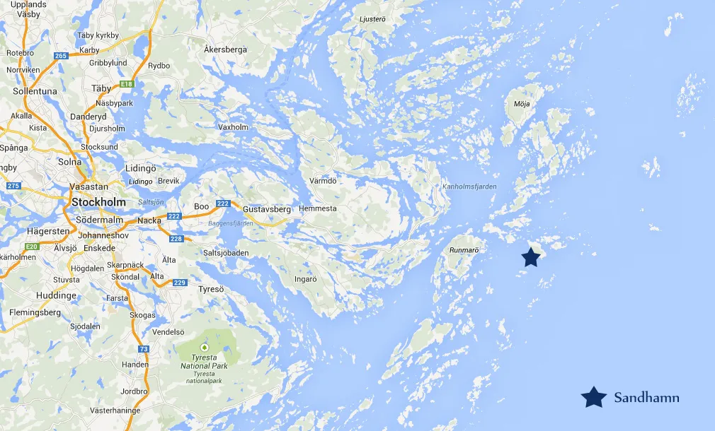 Sandhamn Map